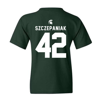 Michigan State - NCAA Baseball : Ryan Szczepaniak - Youth T-Shirt