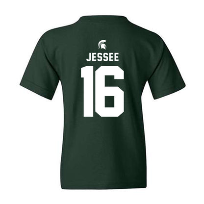 Michigan State - NCAA Football : Ryland Jessee - Generic Shersey Youth T-Shirt-1