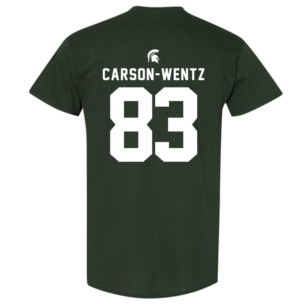 Michigan State - NCAA Football : Jack Carson-wentz - T-Shirt-1