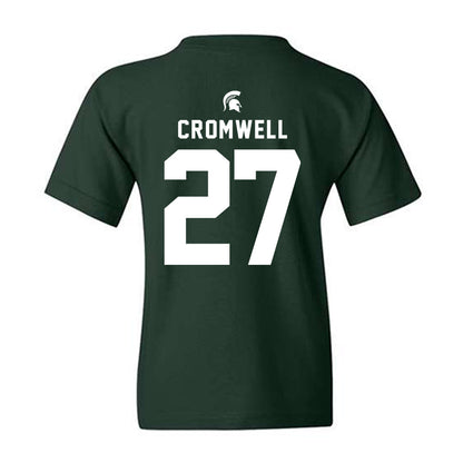 Michigan State - NCAA Football : Devynn Cromwell - Generic Shersey Youth T-Shirt-1