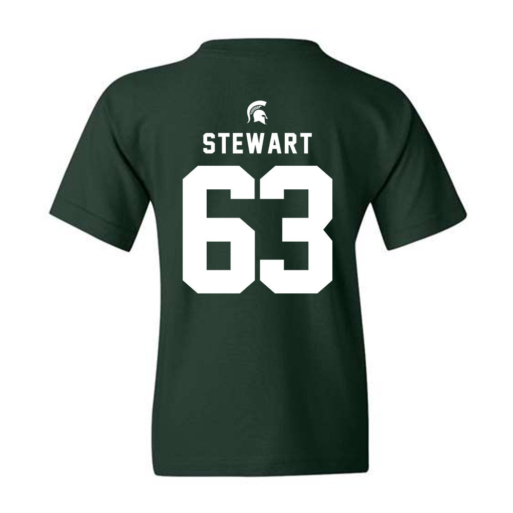 Michigan State - NCAA Football : Payton Stewart - Youth T-Shirt