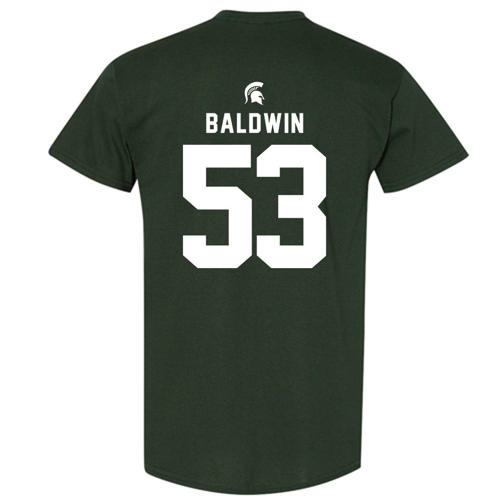 Michigan State - NCAA Football : Brandon Baldwin - T-Shirt