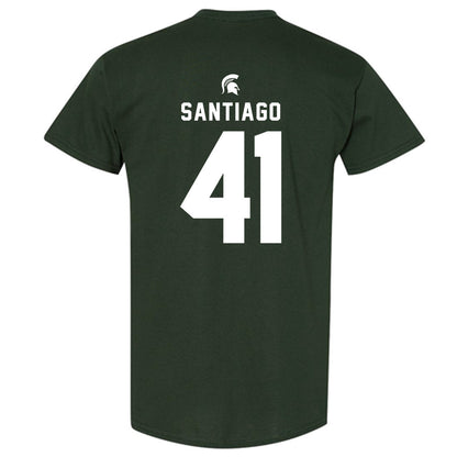 Michigan State - NCAA Football : David Santiago - T-Shirt-1