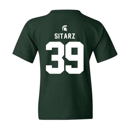 Michigan State - NCAA Baseball : Gavin Sitarz - Youth T-Shirt