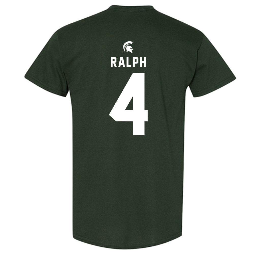 Michigan State - NCAA Men's Ice Hockey : Colin Ralph - Generic Shersey T-Shirt-1