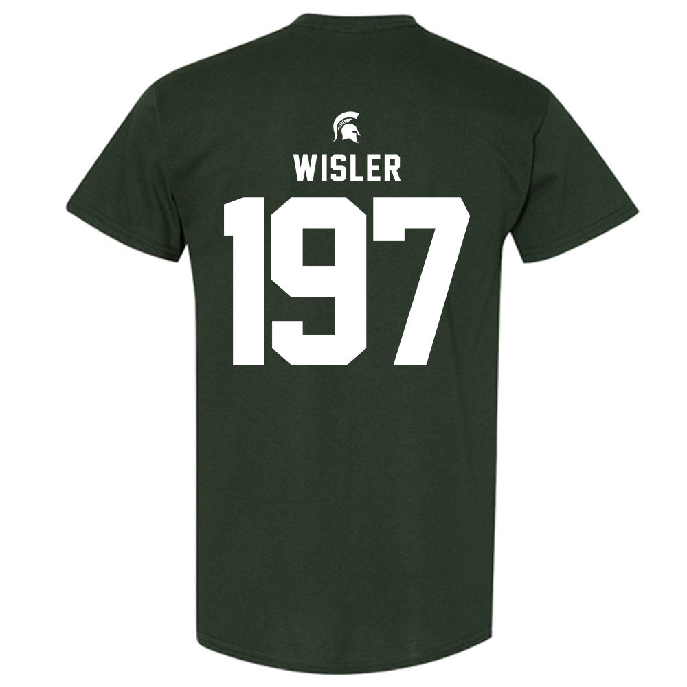 Michigan State - NCAA Wrestling : Kael Wisler - Generic Shersey T-Shirt-1