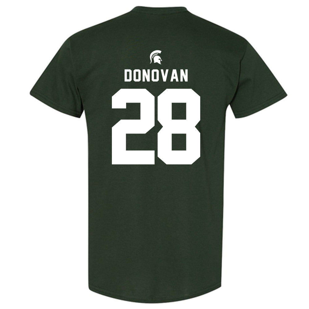 Michigan State - NCAA Baseball : Aidan Donovan - T-Shirt-1