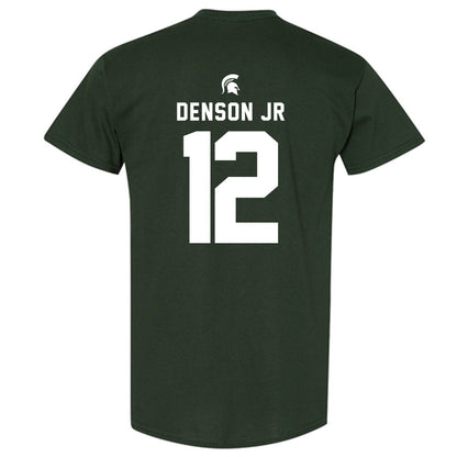 Michigan State - NCAA Football : Justin Denson Jr - Generic Shersey T-Shirt-1