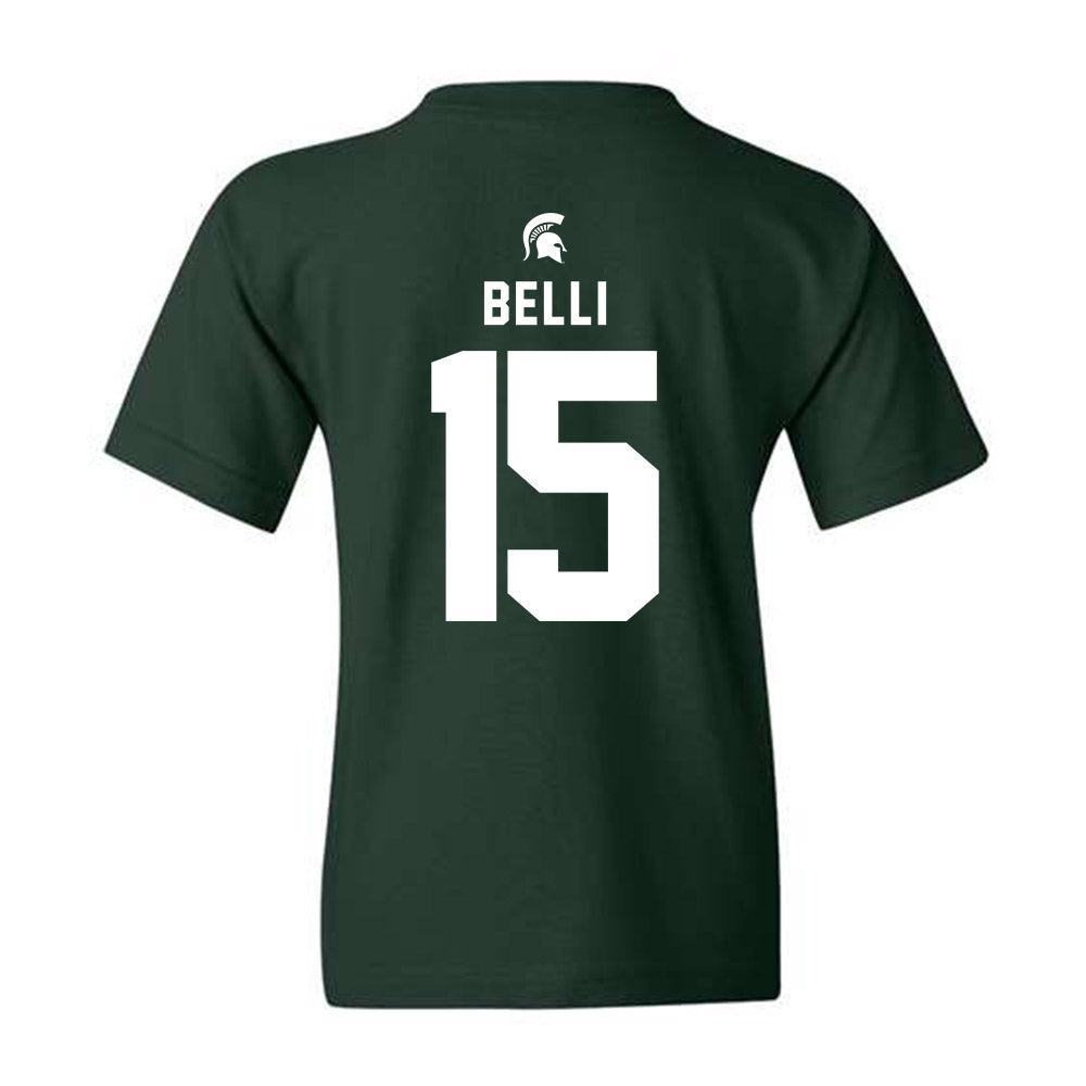 Michigan State - NCAA Women's Soccer : Julia Belli - Youth T-Shirt