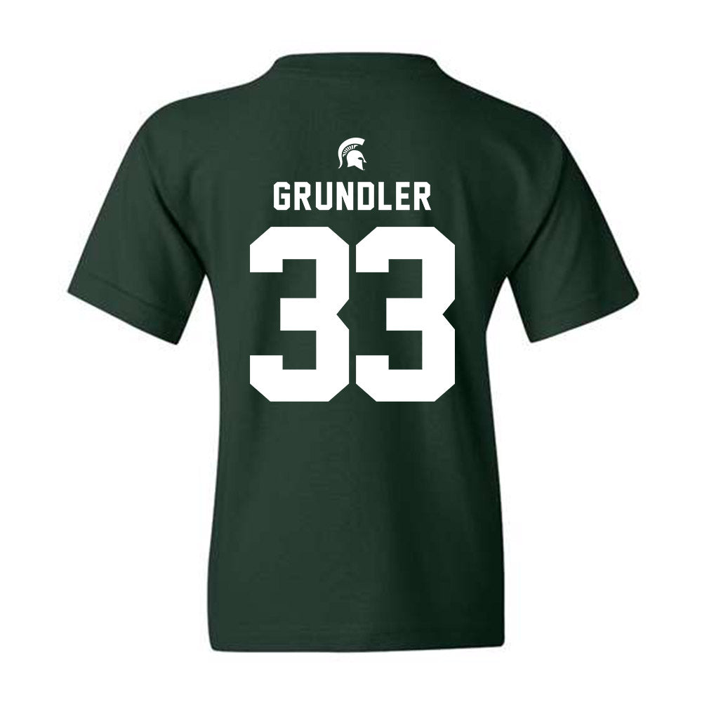 Michigan State - NCAA Women's Soccer : Lexi Grundler - Youth T-Shirt