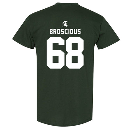 Michigan State - NCAA Football : Gavin Broscious - T-Shirt