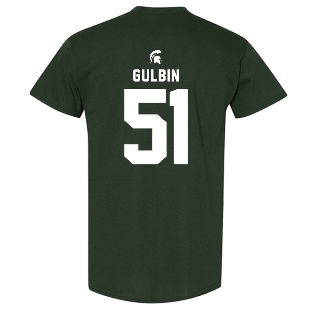 Michigan State - NCAA Football : Matthew Gulbin - Generic Shersey T-Shirt-1