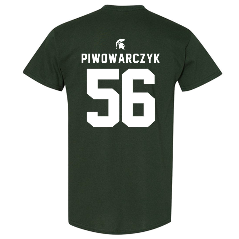 Michigan State - NCAA Football : Christopher Piwowarczyk - T-Shirt