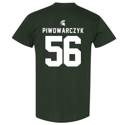Michigan State - NCAA Football : Christopher Piwowarczyk - T-Shirt
