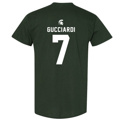 Michigan State - NCAA Men's Ice Hockey : David Gucciardi - T-Shirt-1