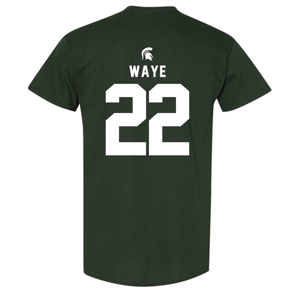 Michigan State - NCAA Women's Volleyball : Carmen Waye - T-Shirt-1