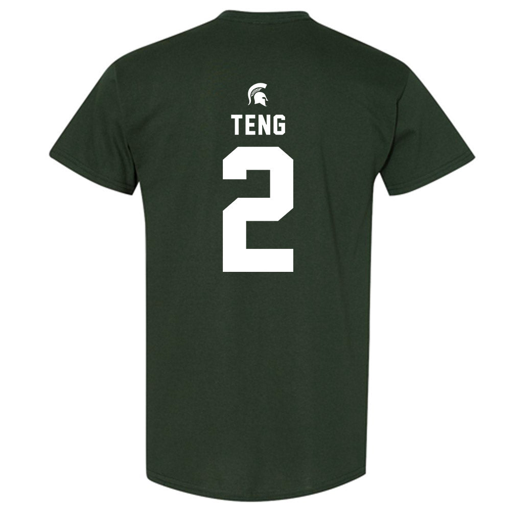 Michigan State - NCAA Men's Basketball : Kur Teng - T-Shirt-1