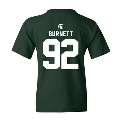 Michigan State - NCAA Football : Kekai Burnett - Youth T-Shirt