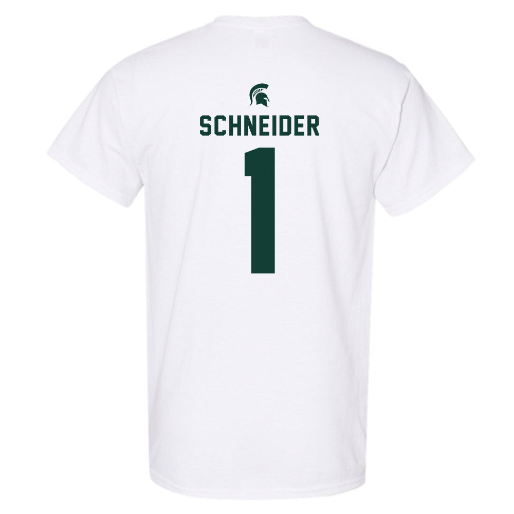 Michigan State - NCAA Women's Volleyball : Lia Schneider - Classic Shersey T-Shirt-1