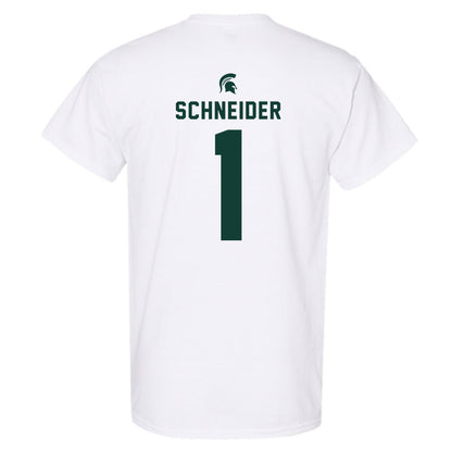 Michigan State - NCAA Women's Volleyball : Lia Schneider - Classic Shersey T-Shirt-1