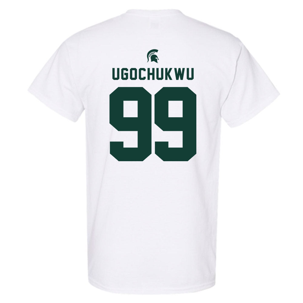 Michigan State - NCAA Men's Basketball : Divine-Collins Ugochukwu - Classic Shersey T-Shirt-1