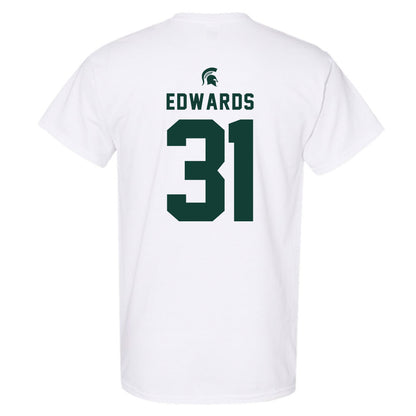 Michigan State - NCAA Football : Deuce Edwards - Classic Shersey T-Shirt-1