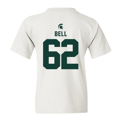 Michigan State - NCAA Football : Justin Bell - Classic Shersey Youth T-Shirt-1