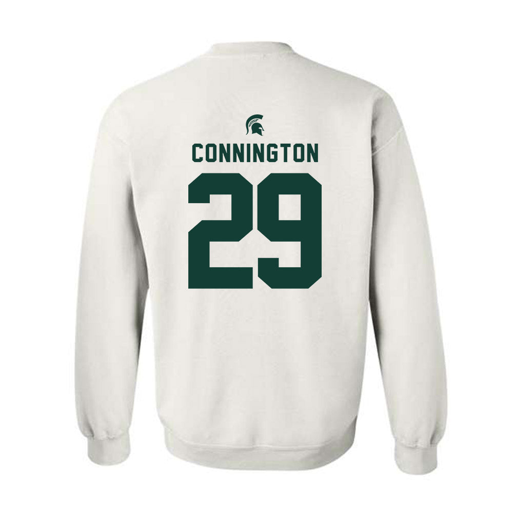 Michigan State - NCAA Football : Martin Connington - Classic Shersey Crewneck Sweatshirt-1