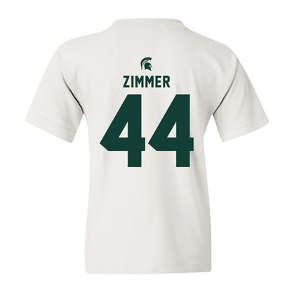 Michigan State - NCAA Baseball : Ryan Zimmer - Classic Shersey Youth T-Shirt-1