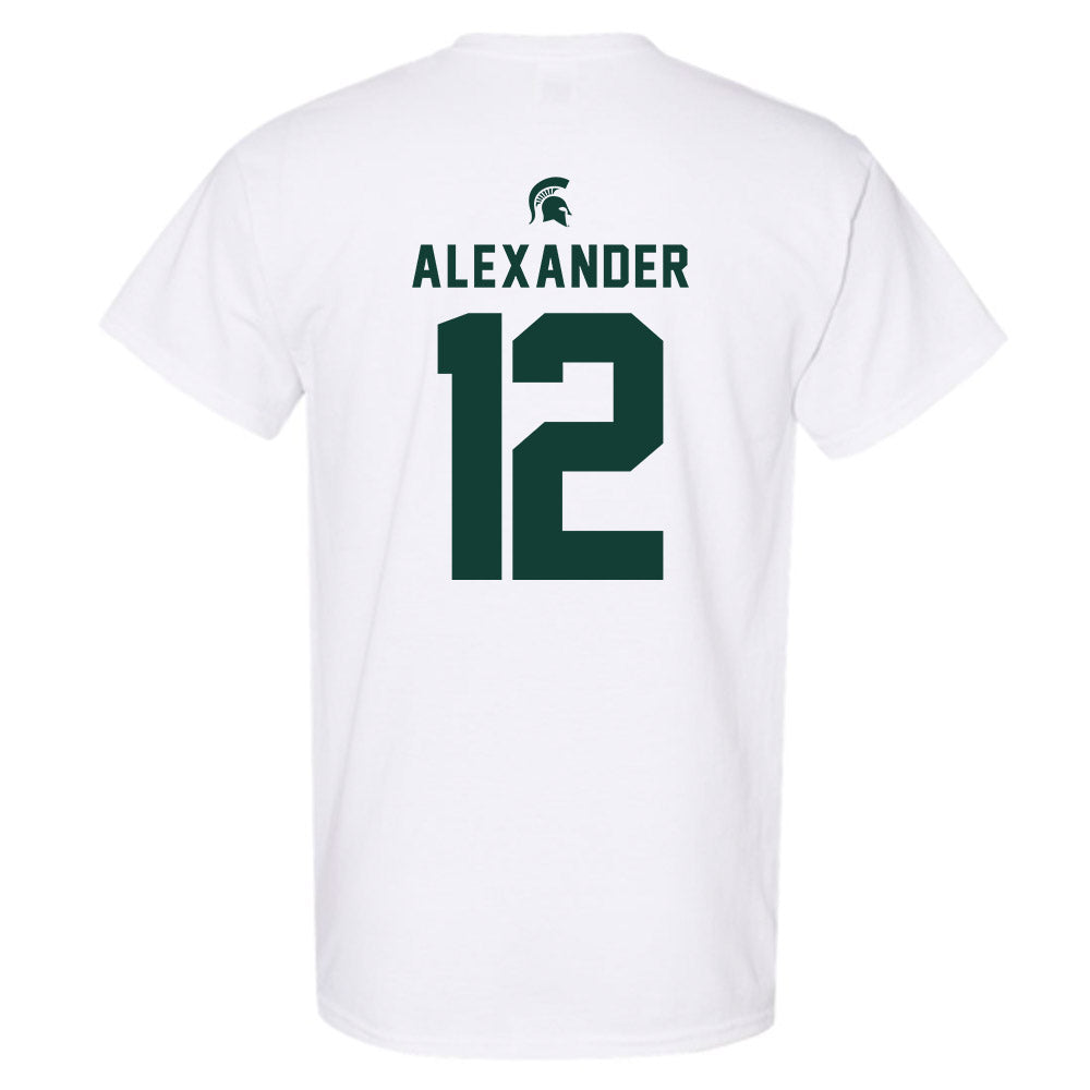 Michigan State - NCAA Women's Basketball : Isa Alexander - Classic Shersey T-Shirt-1