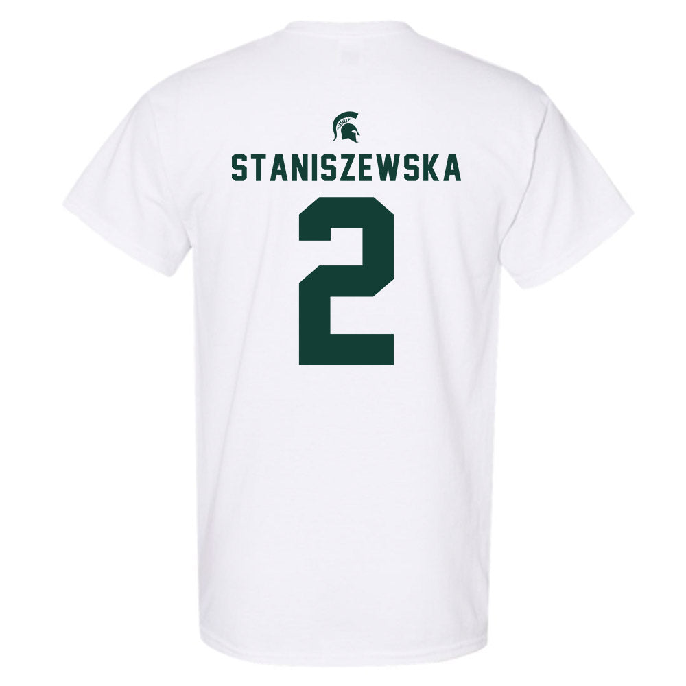 Michigan State - NCAA Women's Volleyball : Karolina Staniszewska - Classic Shersey T-Shirt-1