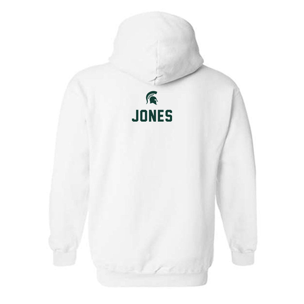Michigan State - NCAA Women's Track & Field : Margaret Jones - Classic Shersey Hooded Sweatshirt-1