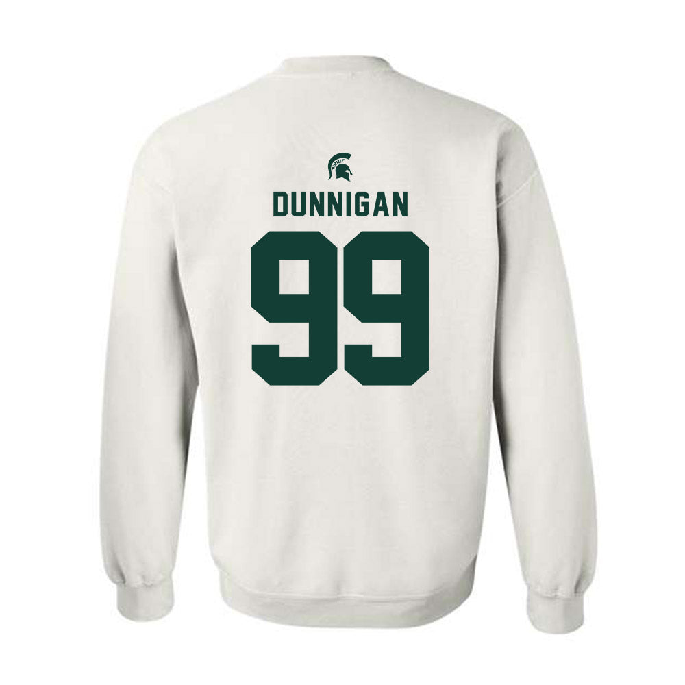Michigan State - NCAA Football : Quindarius l Dunnigan - Classic Shersey Crewneck Sweatshirt-1
