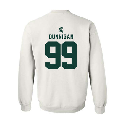 Michigan State - NCAA Football : Quindarius l Dunnigan - Classic Shersey Crewneck Sweatshirt-1