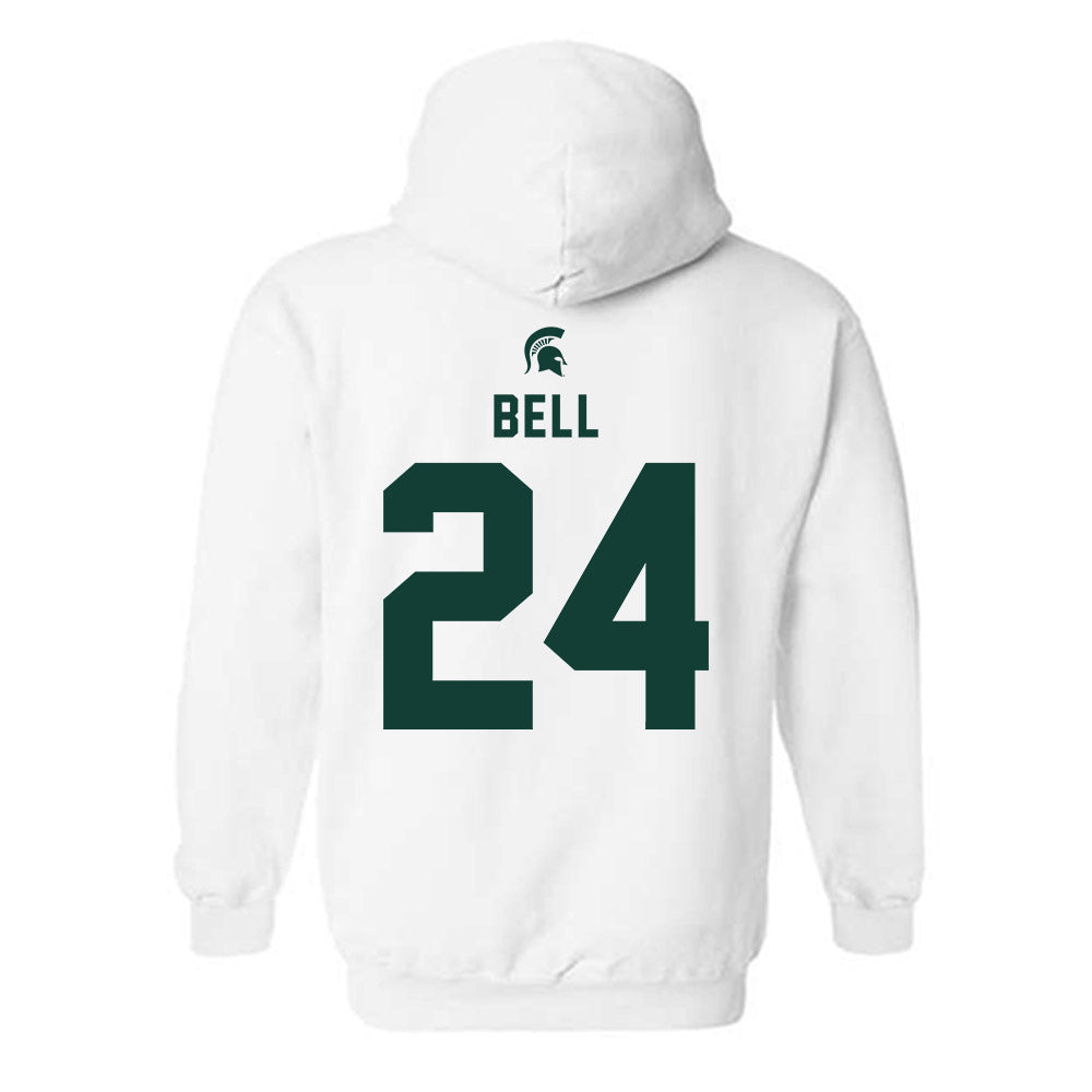 Michigan State - NCAA Women's Soccer : Kennedy Bell - Classic Shersey Hooded Sweatshirt-1