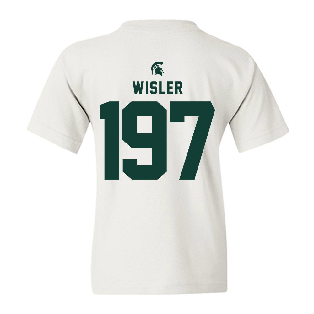 Michigan State - NCAA Wrestling : Kael Wisler - Classic Shersey Youth T-Shirt-1