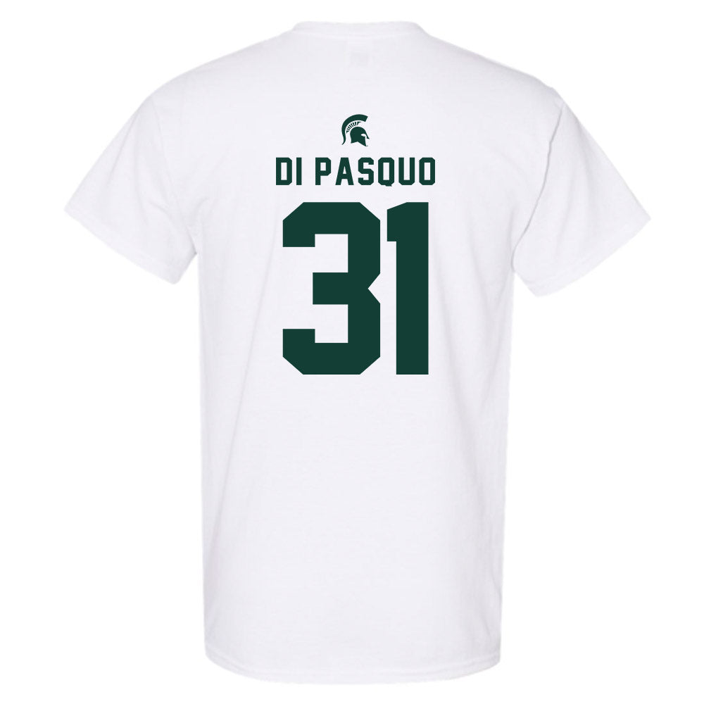 Michigan State - NCAA Men's Ice Hockey : Luca Di Pasquo - Classic Shersey T-Shirt-1