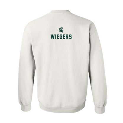 Michigan State - NCAA Women's Track & Field : Abbie Wiegers - Classic Shersey Crewneck Sweatshirt-1
