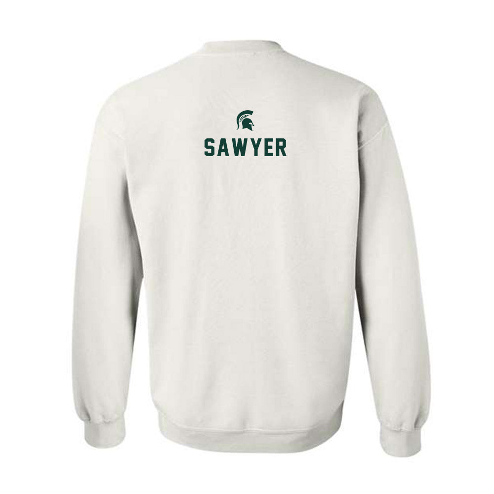 Michigan State - NCAA Women's Gymnastics : Katie Sawyer - Classic Shersey Crewneck Sweatshirt-1