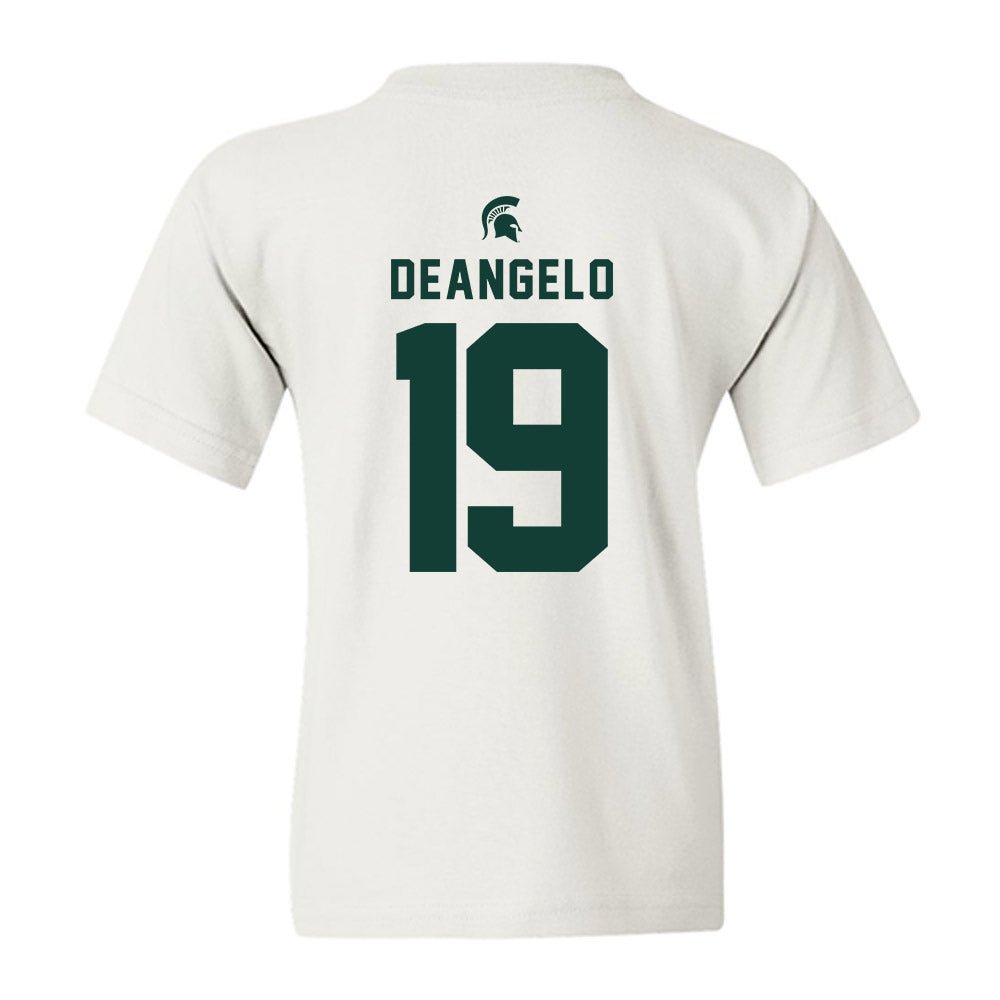 Michigan State - NCAA Men's Ice Hockey : Mikey DeAngelo - Classic Shersey Youth T-Shirt-1