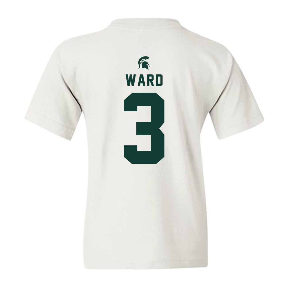 Michigan State - NCAA Men's Basketball : Cam Ward - Classic Shersey Youth T-Shirt-1