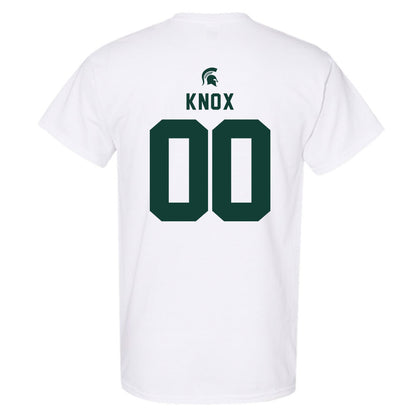 Michigan State - NCAA Men's Soccer : JEB Knox - Classic Shersey T-Shirt-1