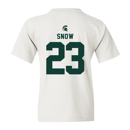 Michigan State - NCAA Football : Darius Snow - Classic Shersey Youth T-Shirt-1