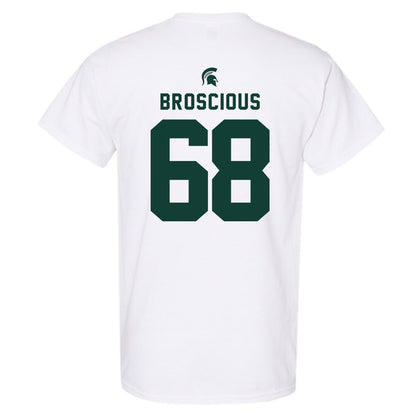 Michigan State - NCAA Football : Gavin Broscious - Classic Shersey T-Shirt-1