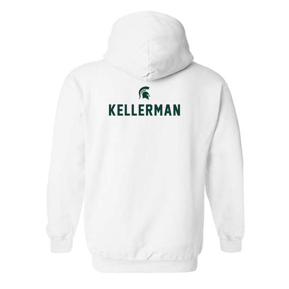 Michigan State - NCAA Women's Gymnastics : Sage Kellerman - Classic Shersey Hooded Sweatshirt-1