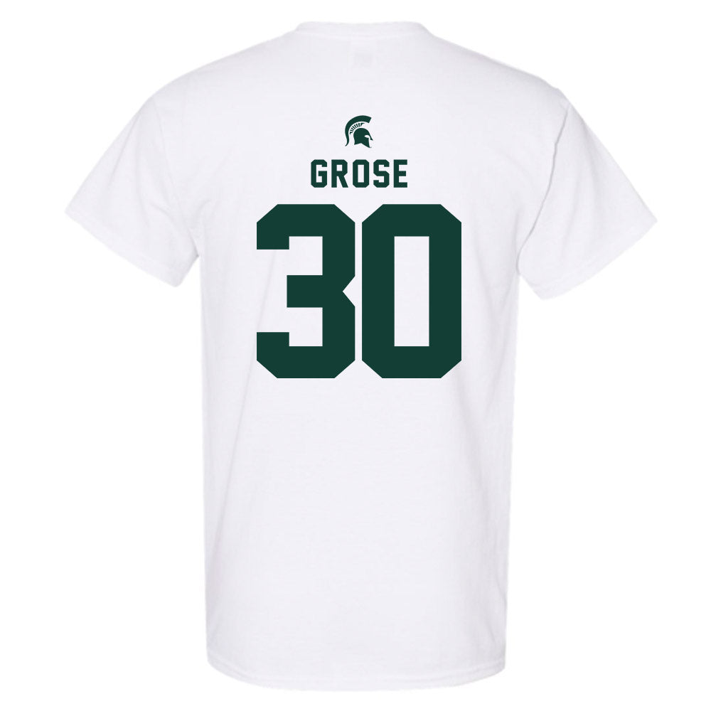 Michigan State - NCAA Football : Aveon Grose - Classic Shersey T-Shirt-1