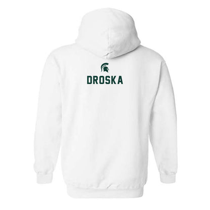 Michigan State - NCAA Women's Rowing : Lauren Droska - Classic Shersey Hooded Sweatshirt-1