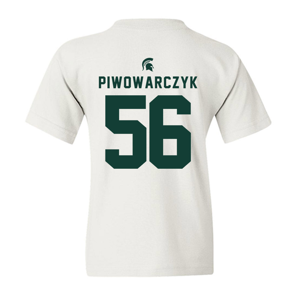 Michigan State - NCAA Football : Christopher Piwowarczyk - Classic Shersey Youth T-Shirt-1