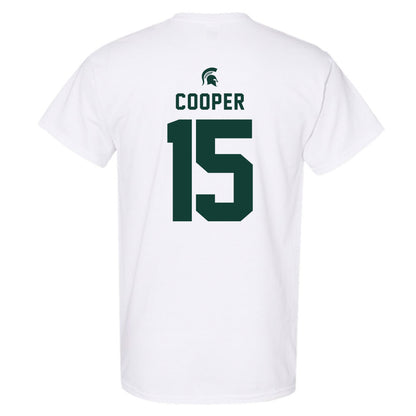 Michigan State - NCAA Men's Basketball : Carson Cooper - Classic Shersey T-Shirt-1