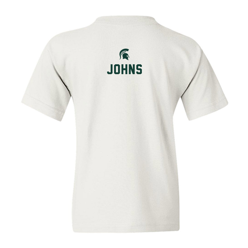 Michigan State - NCAA Women's Track & Field : Makenzie Johns - Classic Shersey Youth T-Shirt-1